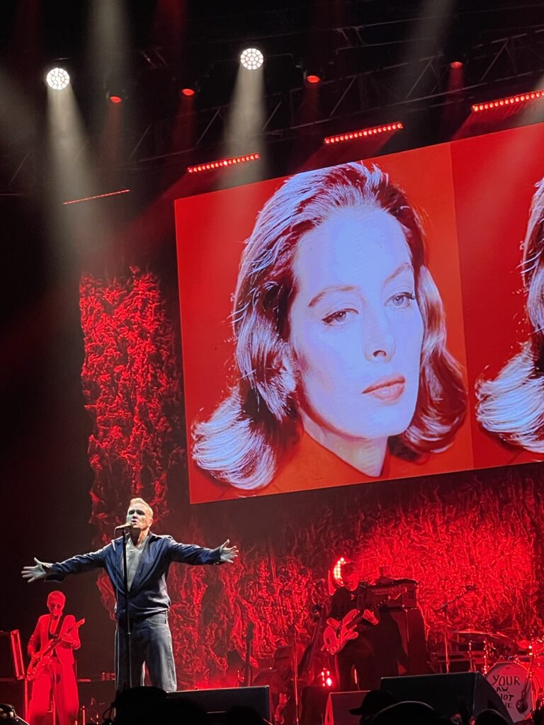 Morrissey en el Toyota Arena.