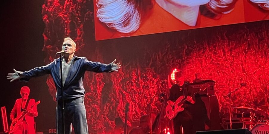 Morrissey en el Toyota Arena.