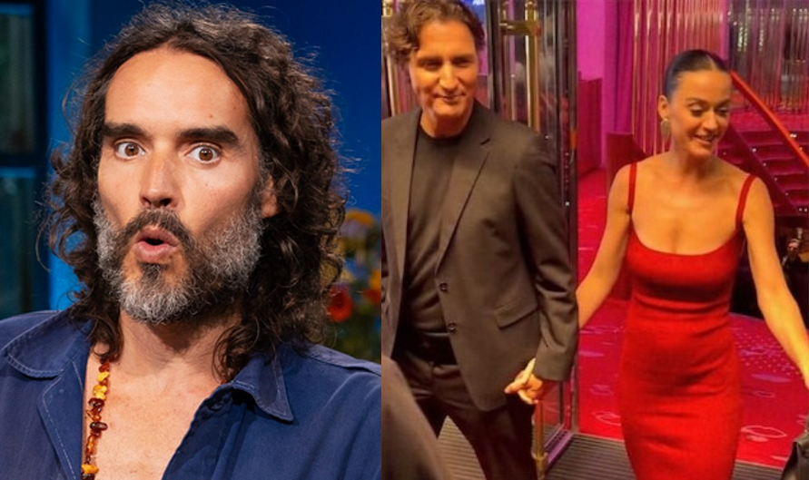 “¡Ese títere globalista!”: Russell Brand desata polémica al burlarse de la relación entre Katy Perry y Justin Trudeau
