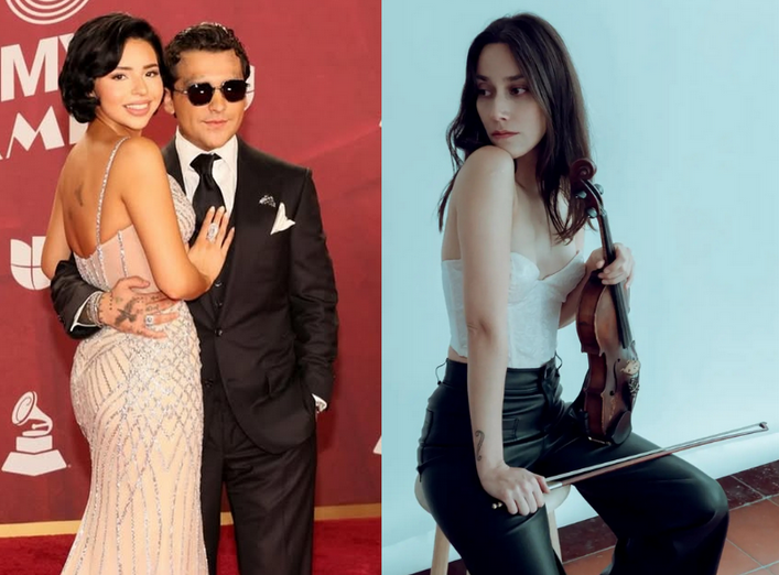 ¿Quién es “Rebeca”? La mención de Nodal en los Grammy que aviva especulaciones de infidelidad con violinista