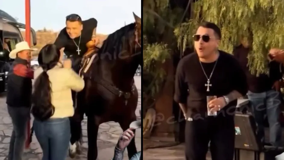 El regalo con el que Ángela Aguilar celebró el cumpleaños de Christian Nodal