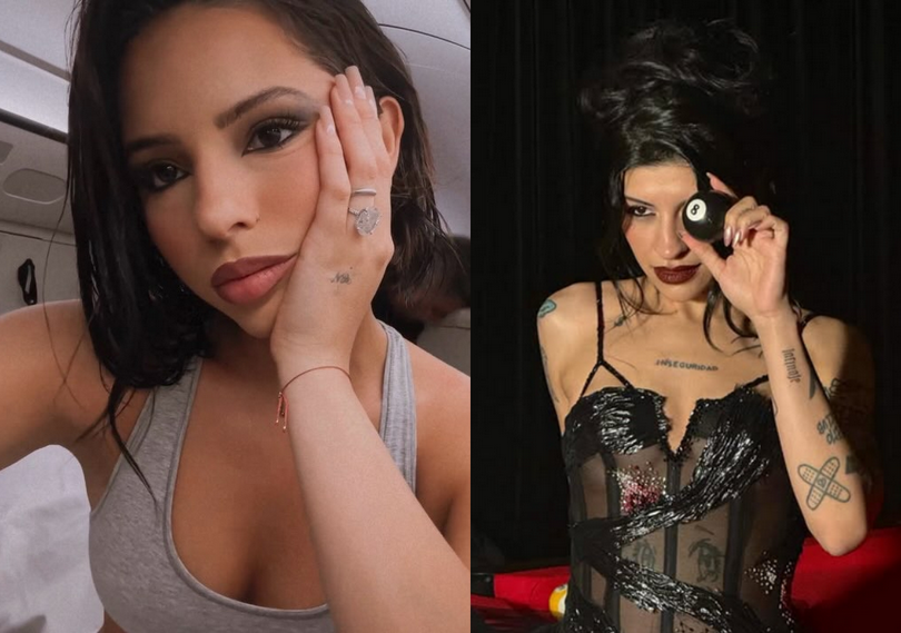 Exhiben a Ángela Aguilar por seguir a Cazzu; así reaccionó la esposa de Nodal tras la polémica en redes Exhiben a Ángela Aguilar por seguir a Cazzu; así reaccionó la esposa de Nodal tras la polémica en redes