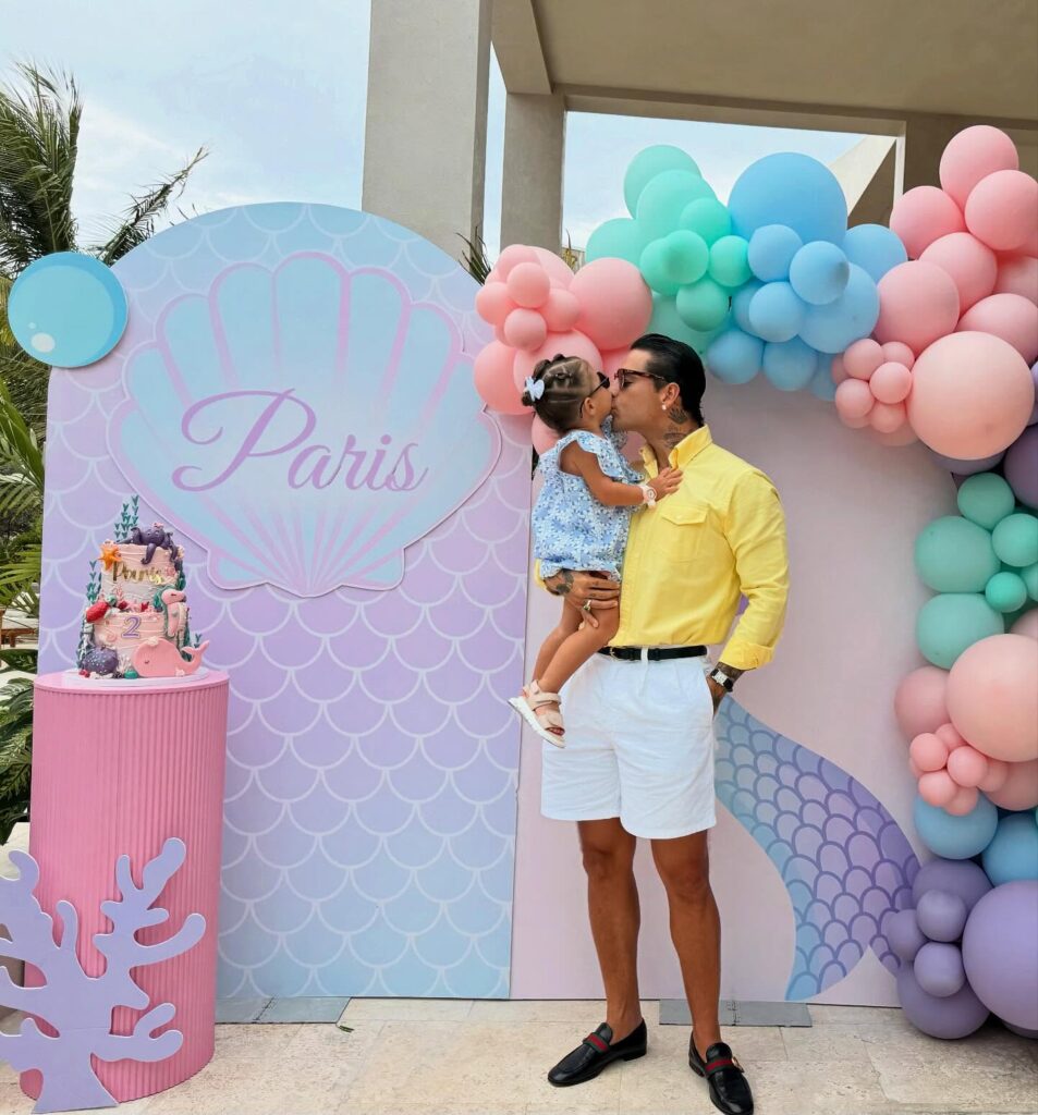 Maluma celebra el cumpleaños de su hija Paris con fiesta temática y emotivo mensaje