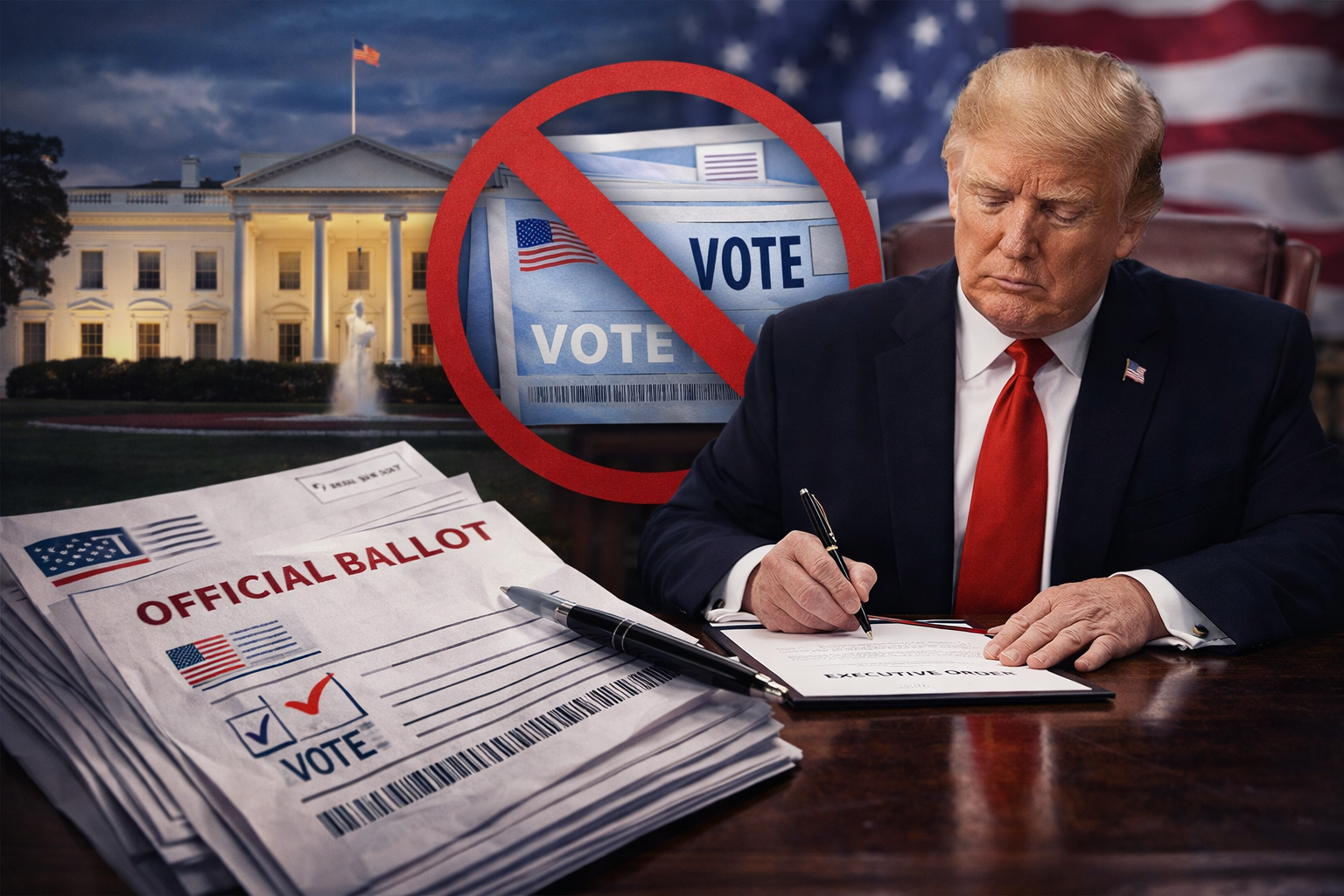 La nueva medida busca limitar el acceso al voto por correo y genera críticas por posible inconstitucionalidad