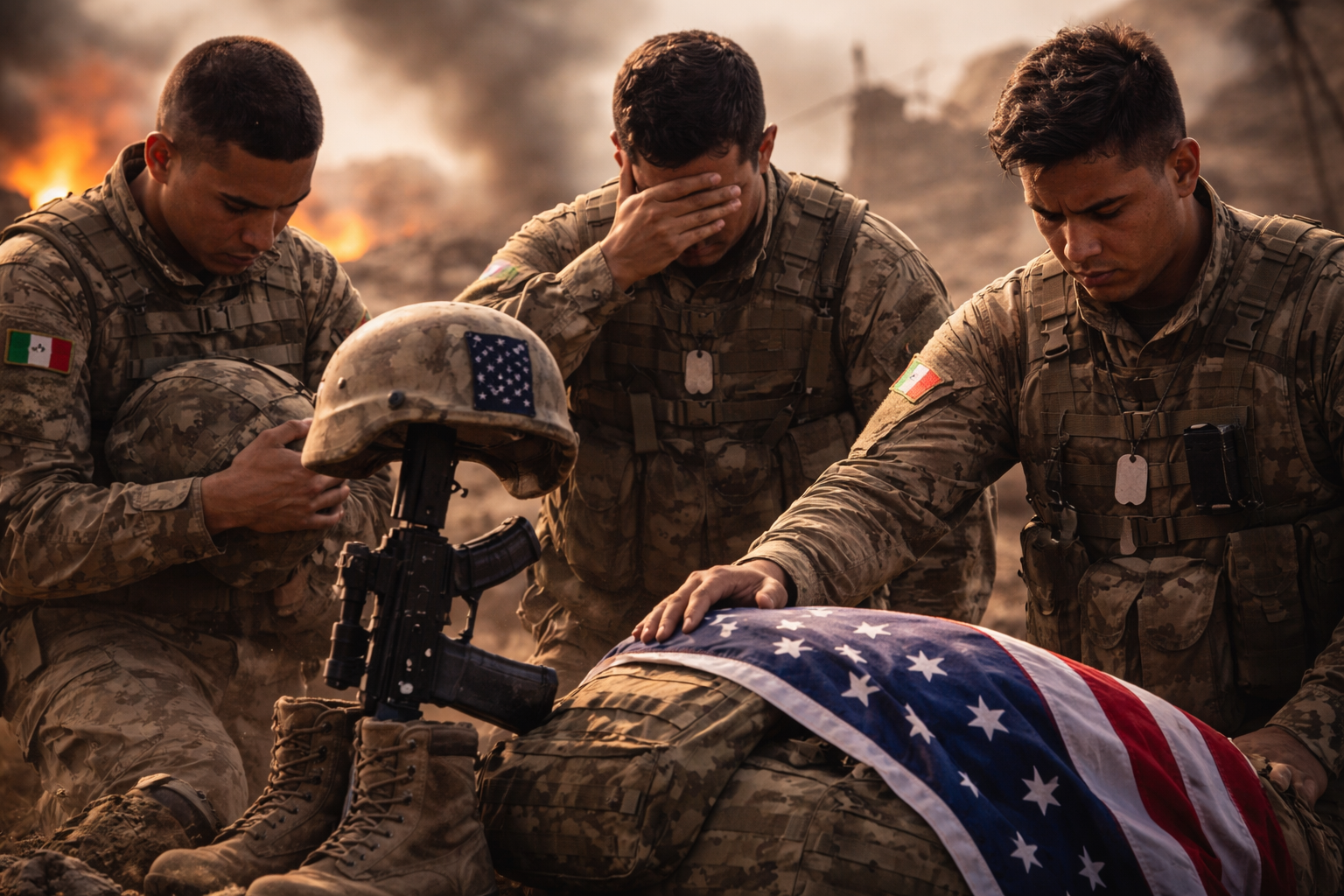 Latinos en el ejército estadounidense enfrentan un riesgo desproporcionado en conflictos armados recientes