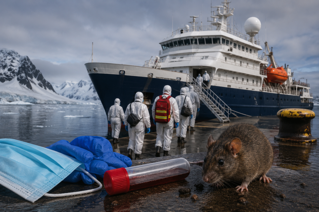 Un presunto brote de hantavirus en el crucero científico MV Hondius provocó la repatriación de 17 ciudadanos estadounidenses. Un pasajero dio positivo y otro presenta síntomas leves.