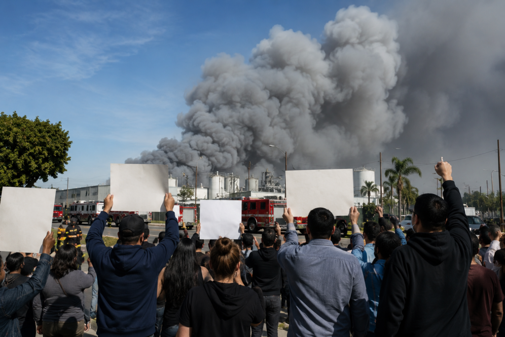 Garden Grove exige respuestas tras crisis química vinculada a GKN Aerospace