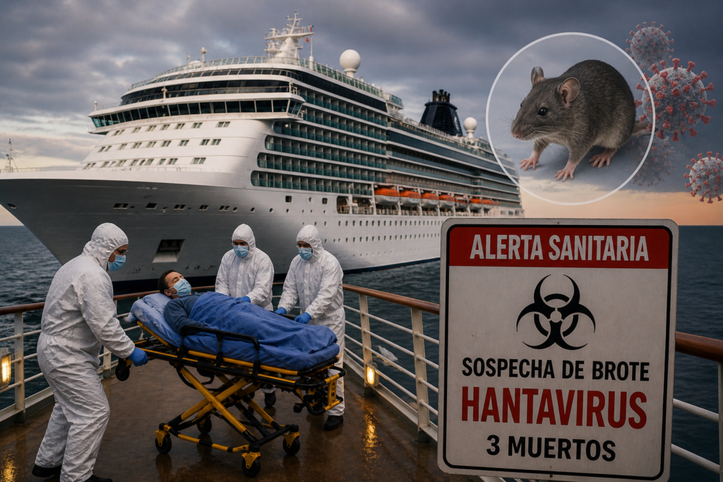 Alerta en altamar: misterioso brote mortal en crucero del Atlántico deja 3 muertos