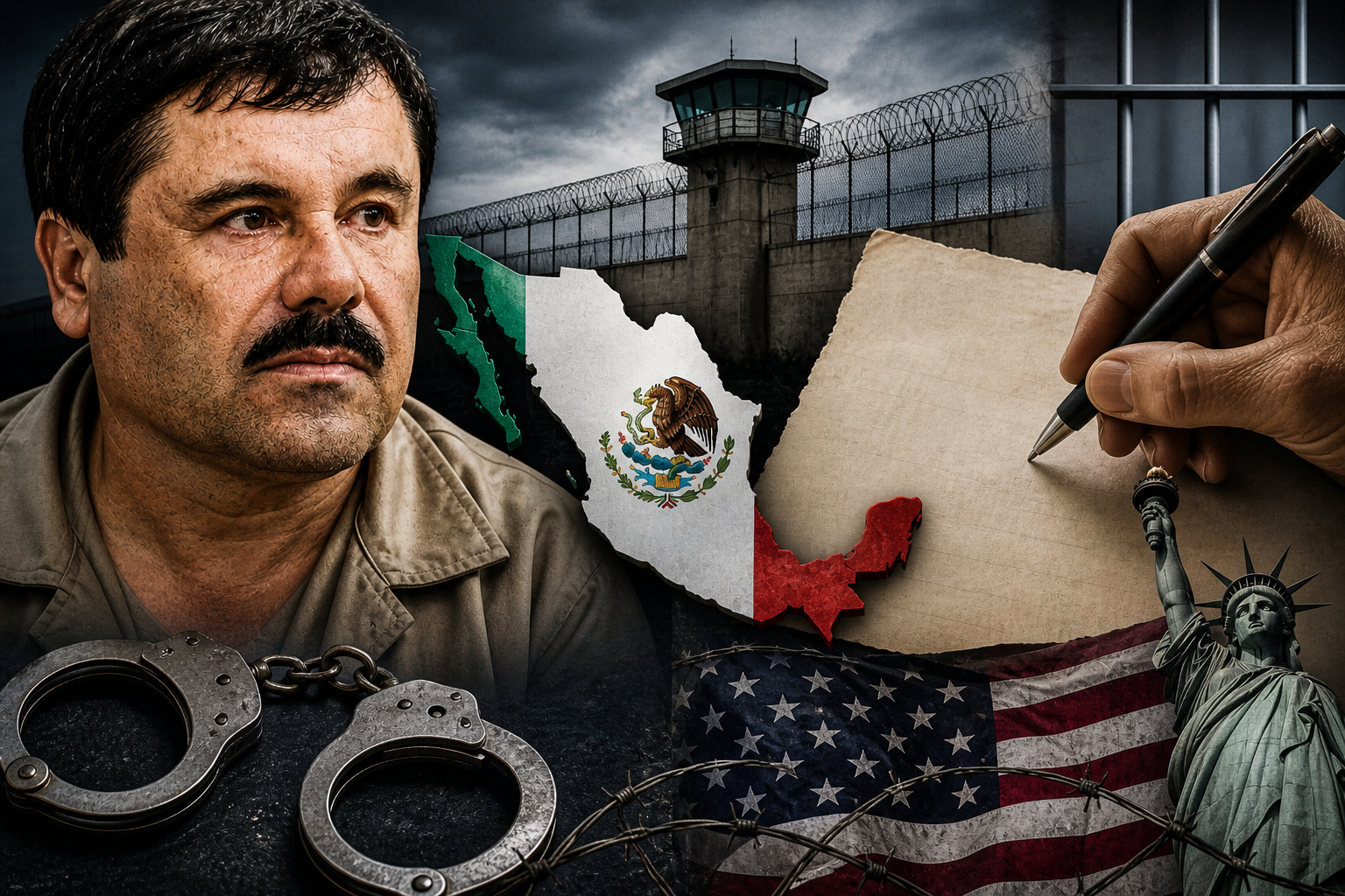 “El Chapo” Guzmán envía una carta desde prisión en Estados Unidos para exigir su extradición a México
