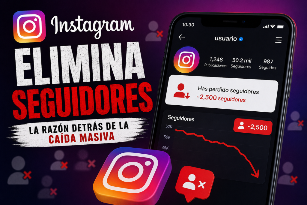 Usuarios reportan pérdidas masivas de seguidores tras una limpieza de bots y cuentas inactivas en la plataforma.