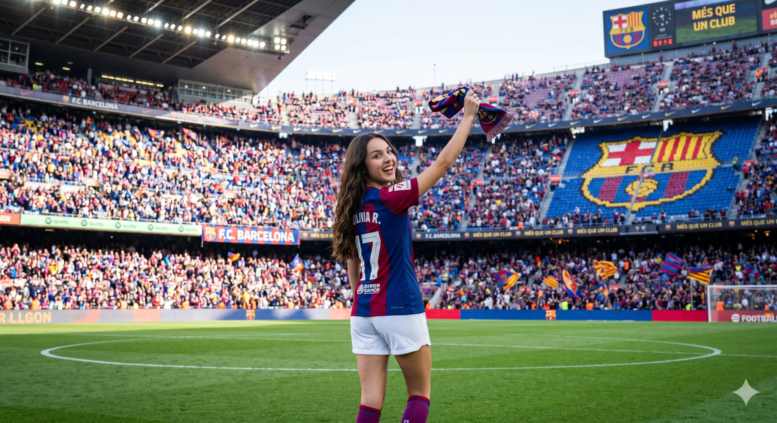 Fc Barcelona y Olivia Rodrigo rompen internet con jerseys agotados