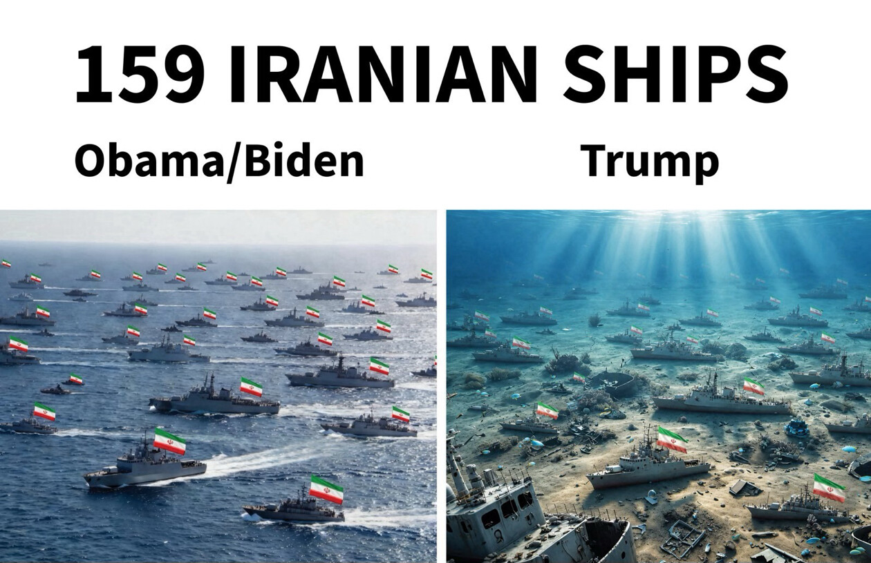 Trump publica imagen creada con IA amenazando barcos iraníes y desata alarma internacional