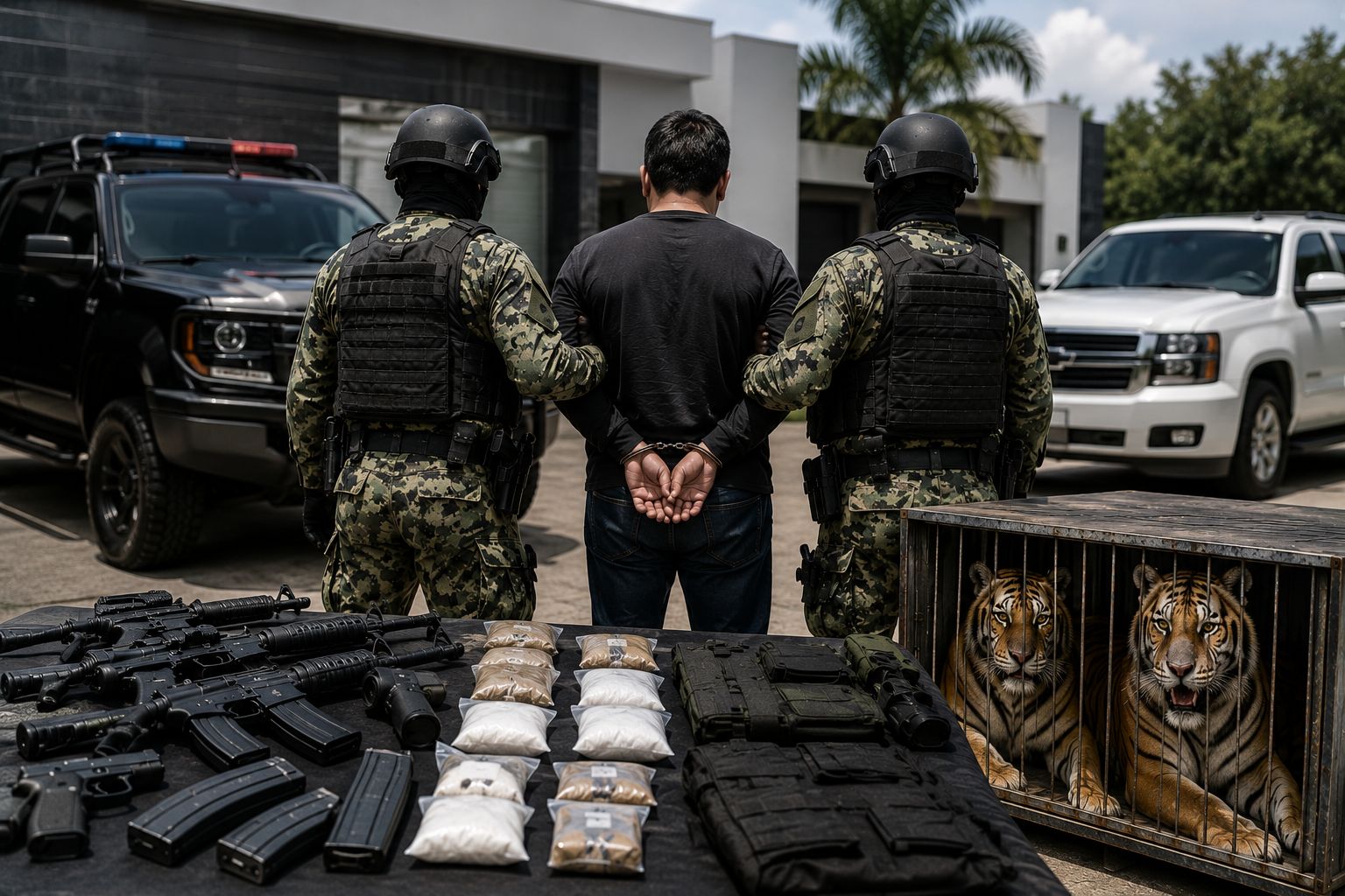 Capturan a operador del Cártel del Noreste ligado a “El Señor de los Buques” en operativo federal en México