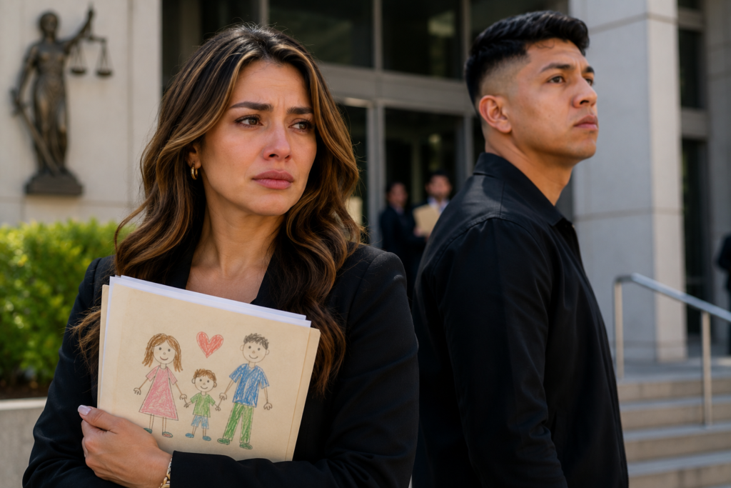 Expareja de Jaime Munguía exige volver a ver a sus hijos durante proceso legal en Tijuana Expareja de Jaime Munguía exige volver a ver a sus hijos durante proceso legal en Tijuana