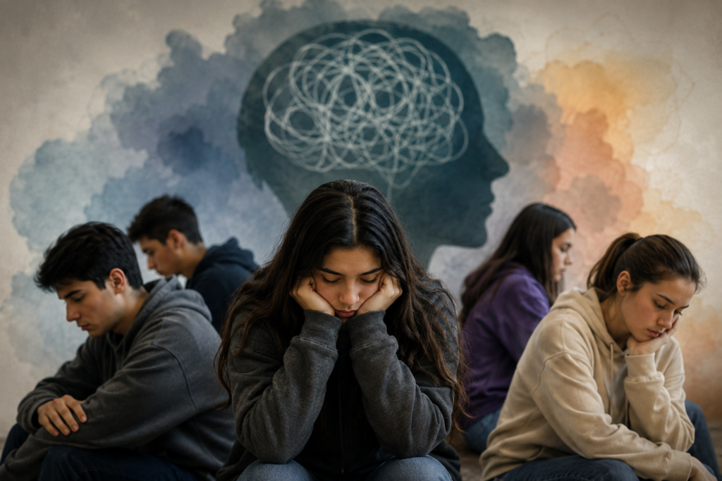 Salud mental juvenil: 16 millones de adolescentes enfrentan trastornos