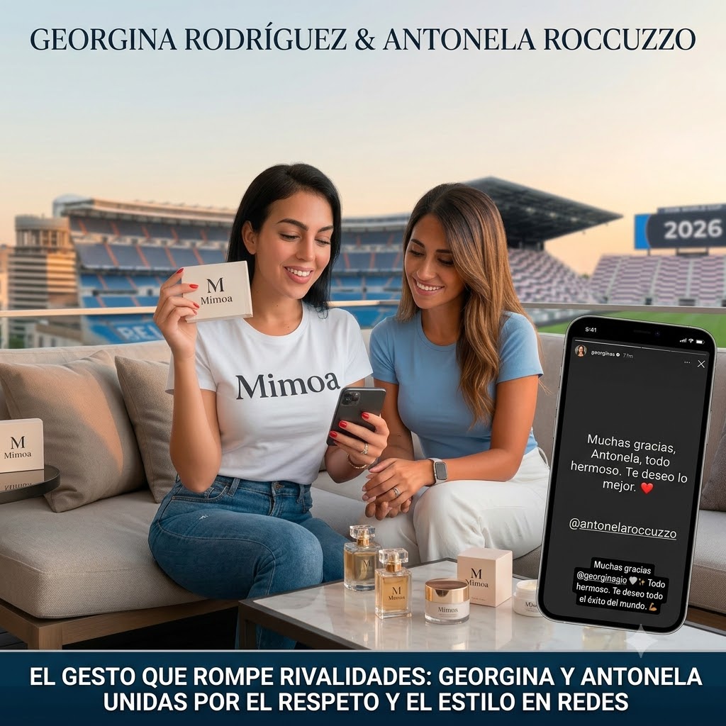En medio de la Copa Mundial de la FIFA, Antonela Roccuzzo, esposa de Lionel Messi, compartió en Instagram un detalle especial que recibió de Georgina Rodríguez, prometida de Cristiano Ronaldo.