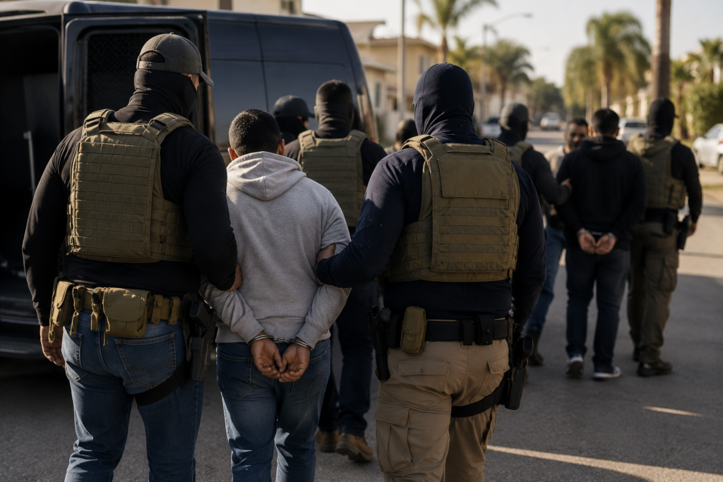 ICE modifica sus protocolos y obligará a sus agentes a portar uniforme e identificación durante los operativos