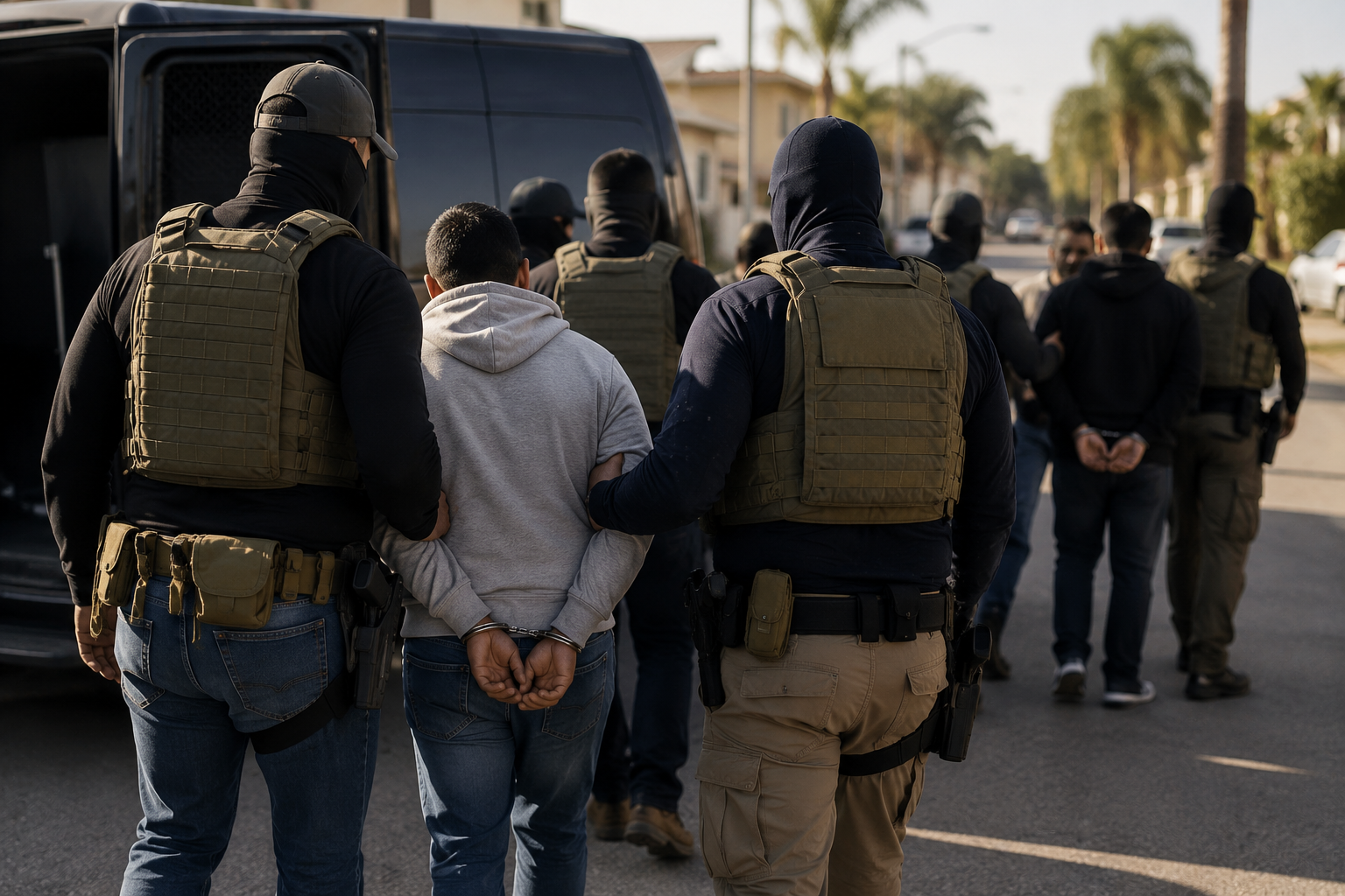 ICE modifica sus protocolos y obligará a sus agentes a portar uniforme e identificación durante los operativos