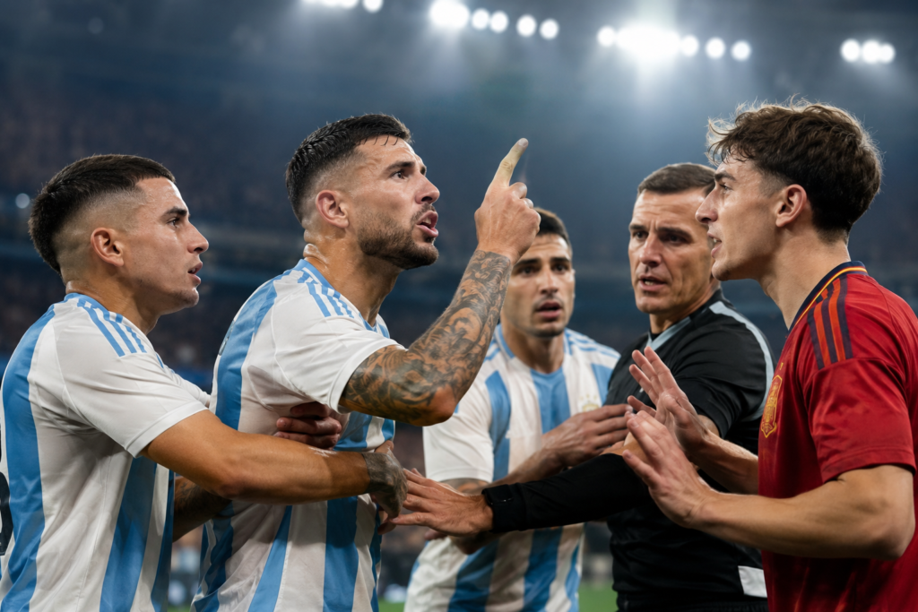 FIFA abre investigación contra jugadores de Argentina y la AFA por incidentes en la final del Mundial 2026 FIFA abre investigación contra jugadores de Argentina y la AFA por incidentes en la final del Mundial 2026
