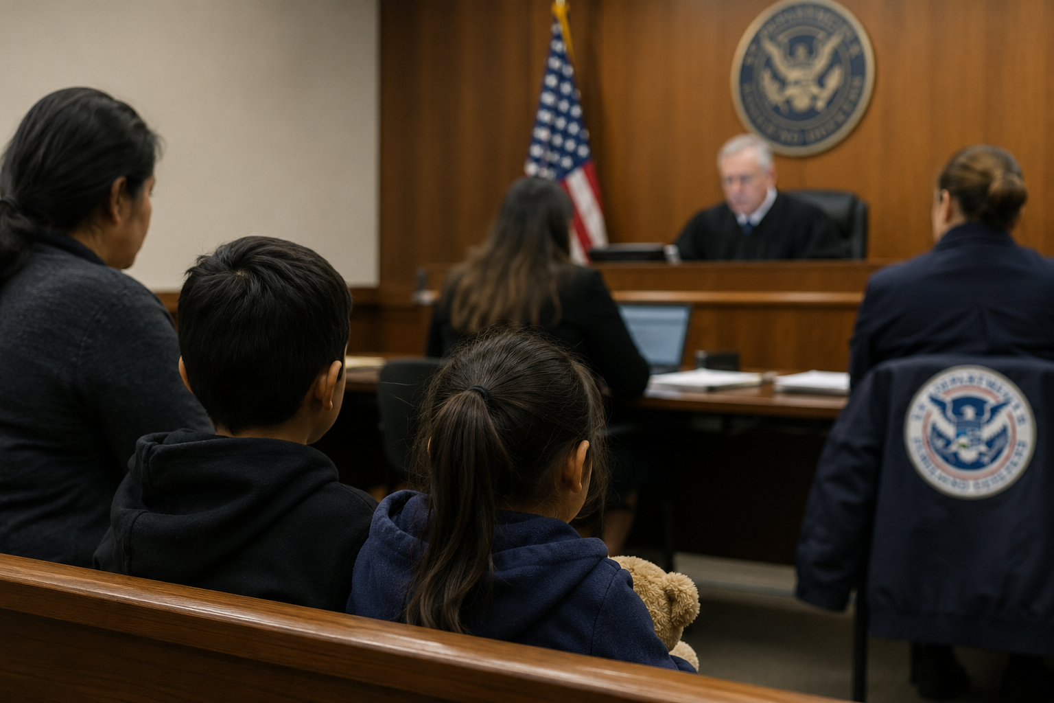 Miles de niños inmigrantes podrían quedarse sin abogados en las cortes de inmigración de EE. UU.