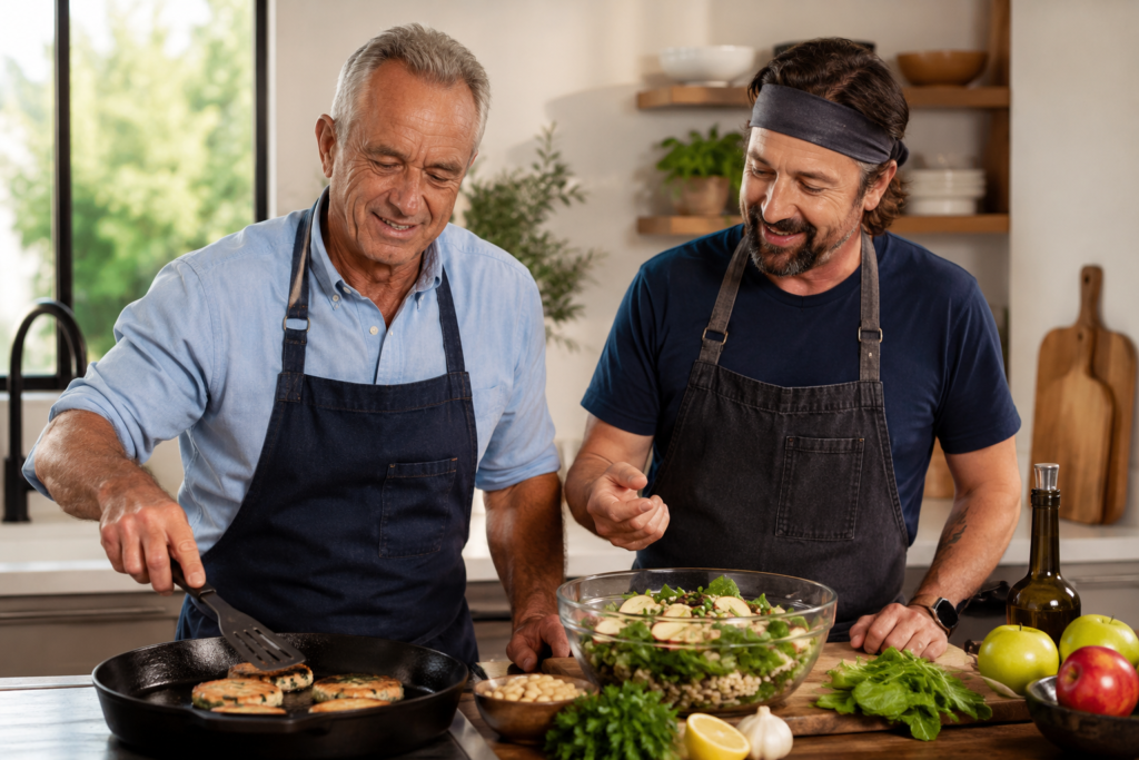 Kennedy Jr. presenta programa para enseñar a las familias a preparar comidas saludables en casa