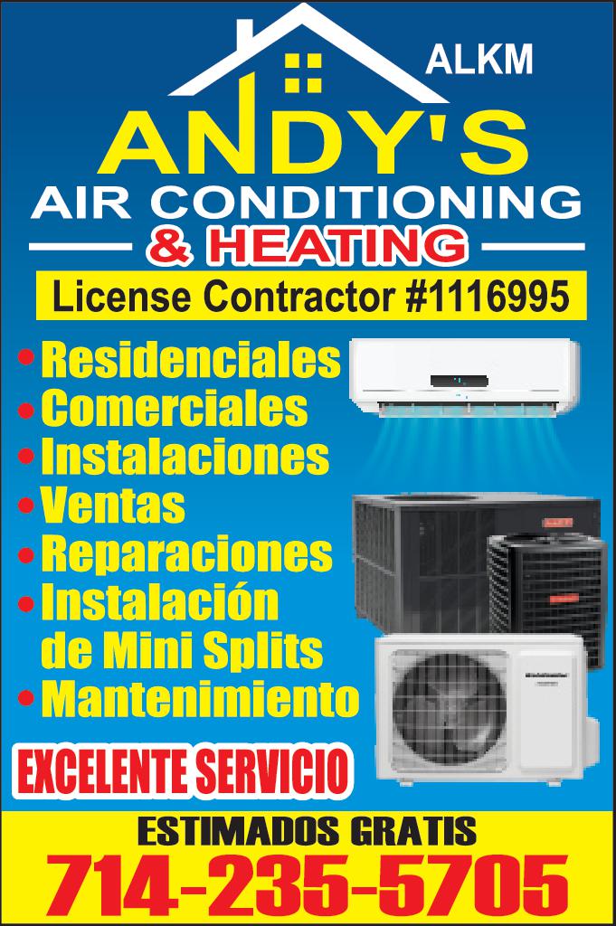 ANDY’S AIR CONDITIONING & HEATING