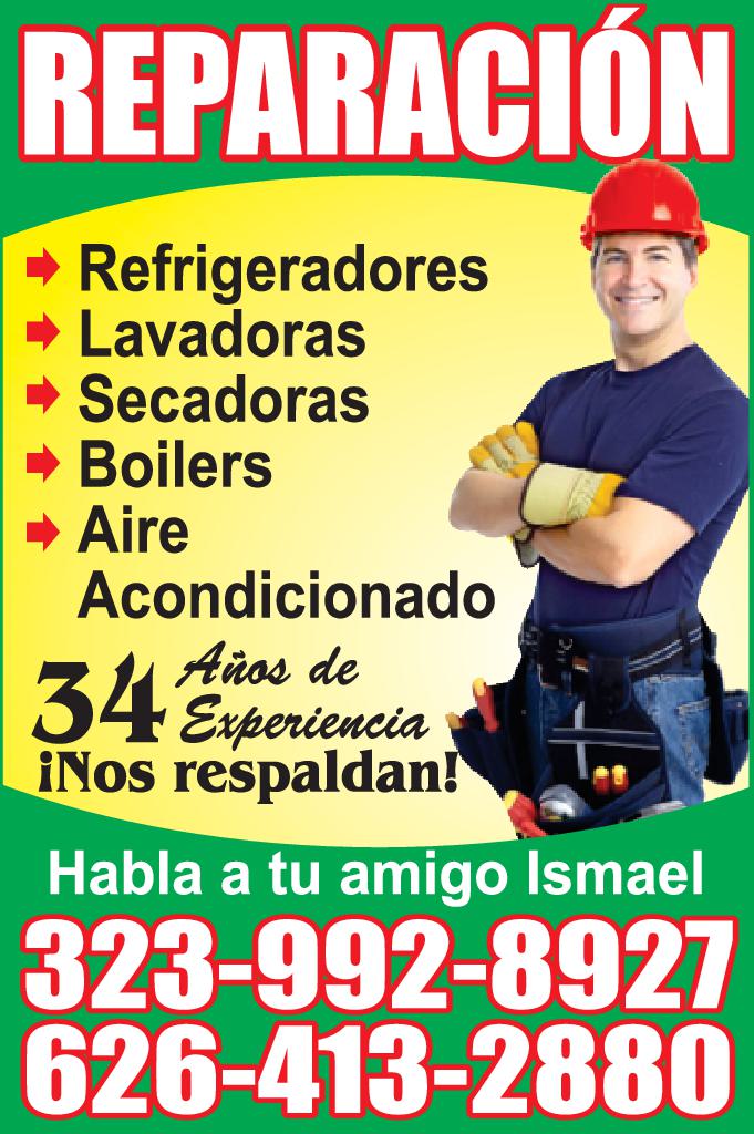 REPARACIÓN DE ELECTRODOMÉSTICOS