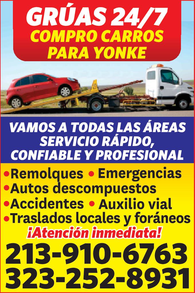 GRÚAS 24/7 – VAMOS A TODAS LAS ÁREAS