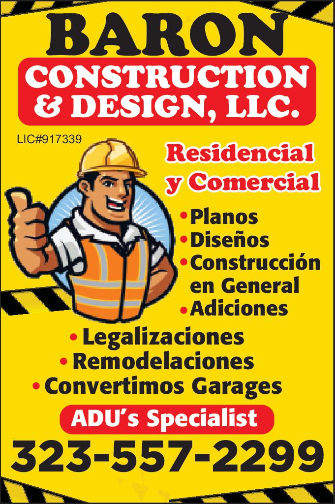 BARON CONSTRUCTION & DESIGN, LLC