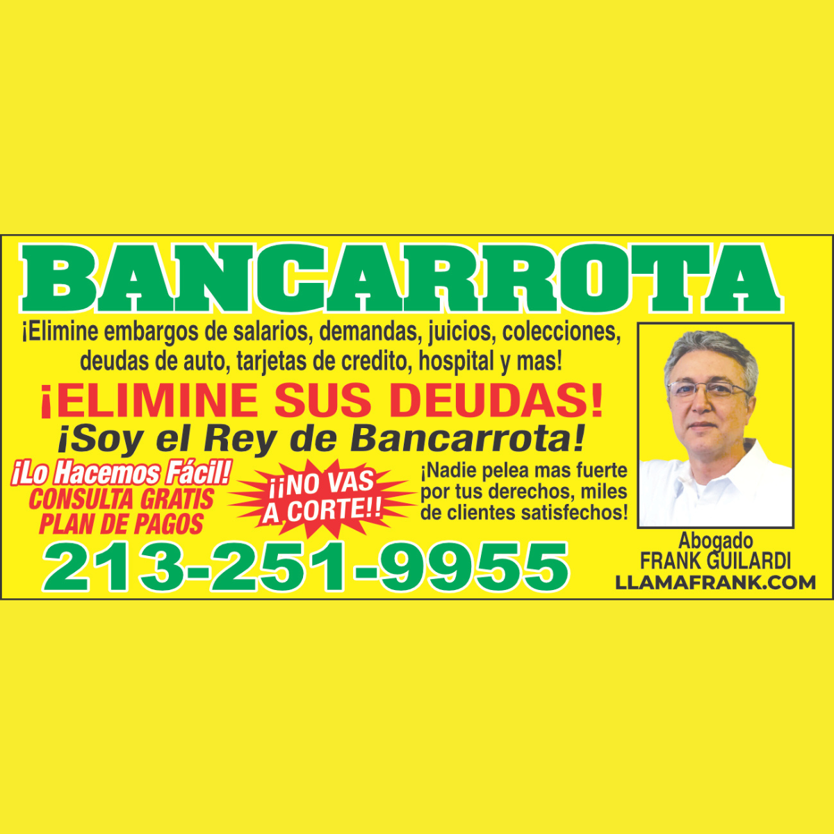 El Rey de las Bancarrotas