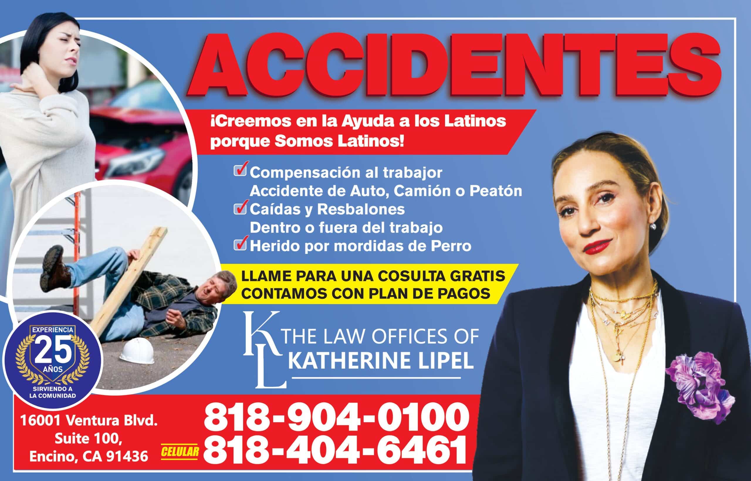 Lesionado? La Abogada Katherine te ayuda
