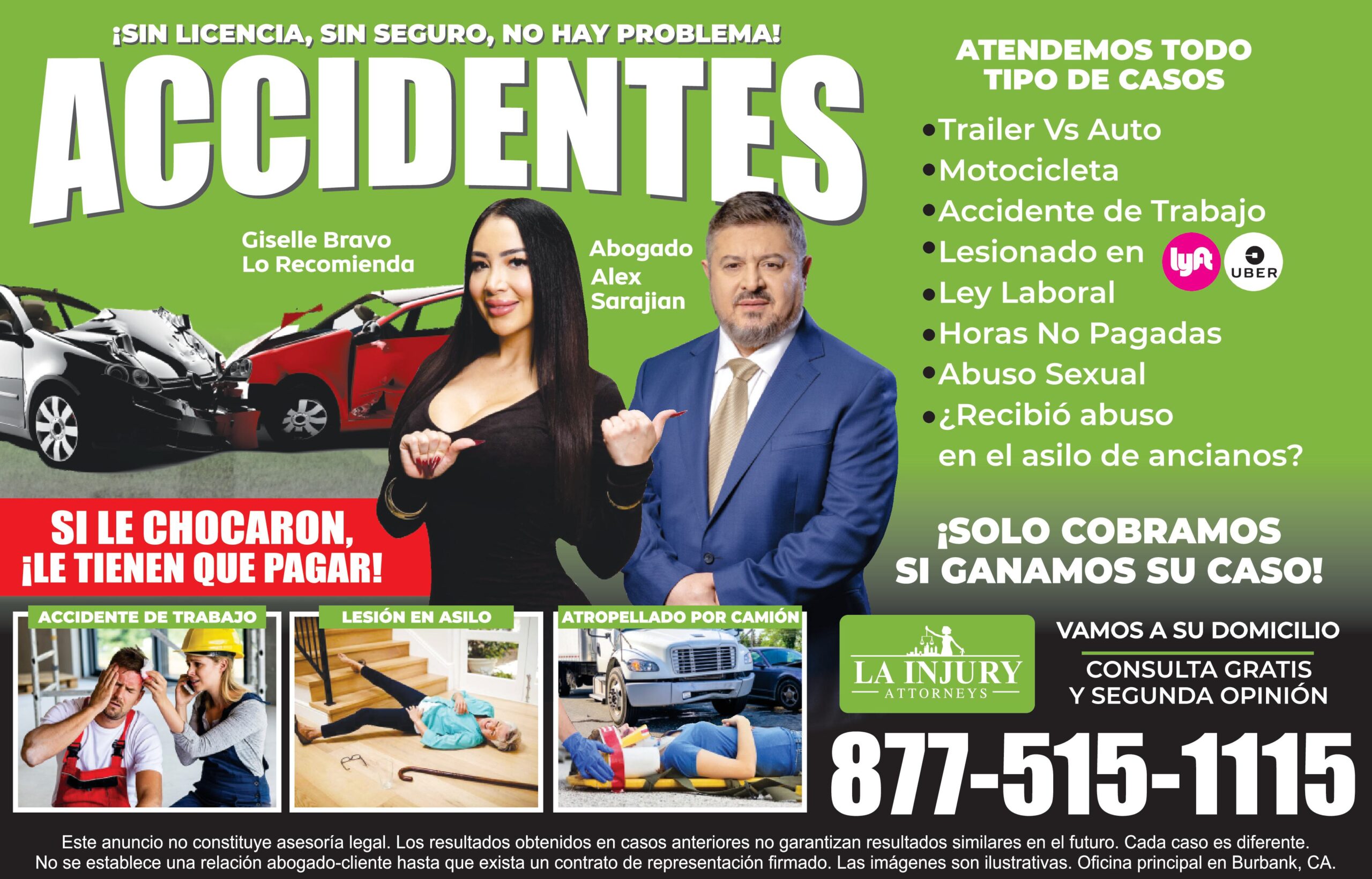 LA Injury accidentes