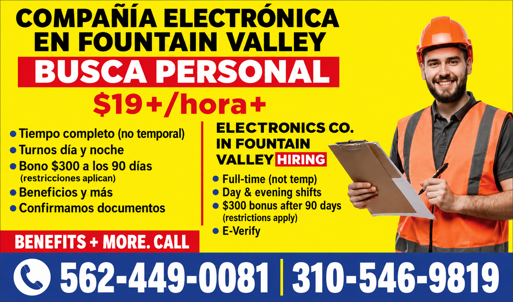 Compania electrónica en Fountain Valley