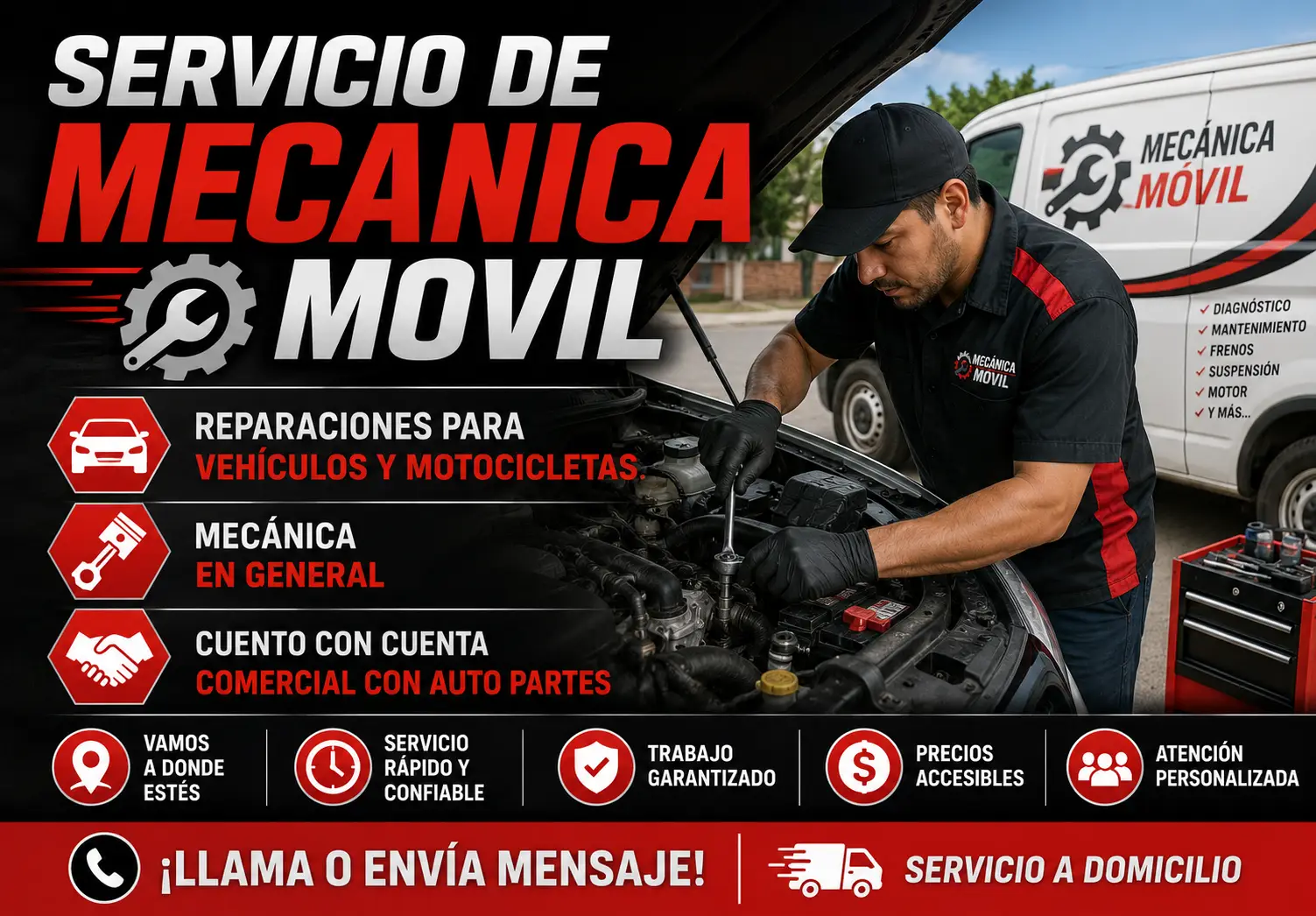 SERVICIO DE MECANICA MOVIL